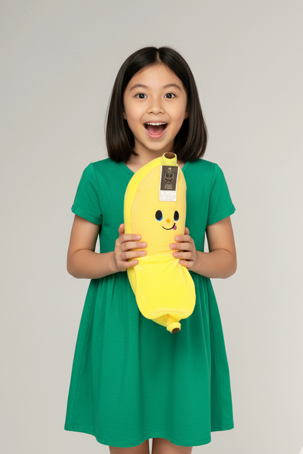 Banana Teddy Bear Plush